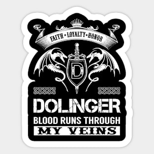 DOLINGER Sticker